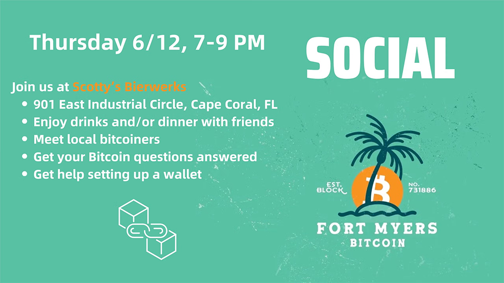 Fort Myers Bitcoin Social @ Scotty's Bierwerks Cape Coral