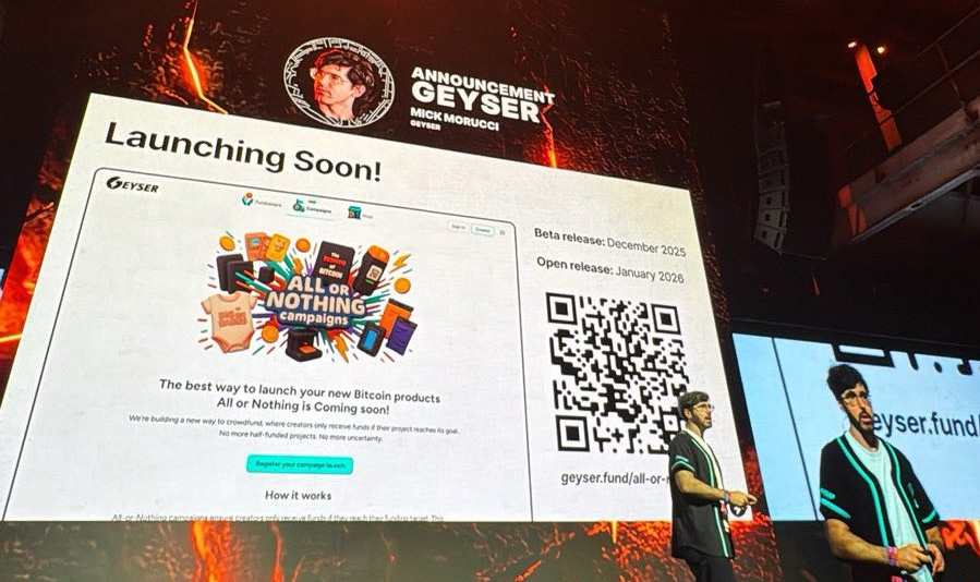 Geyser Launches All-or-Nothing Campaign Mode