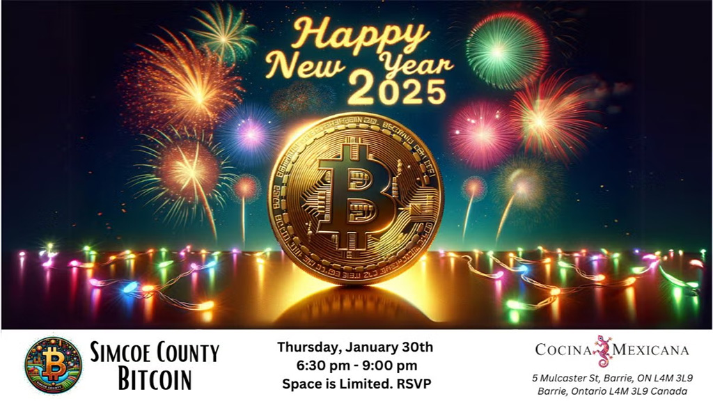 Inaugural 2025 Simcoe County Bitcoin Meetup 