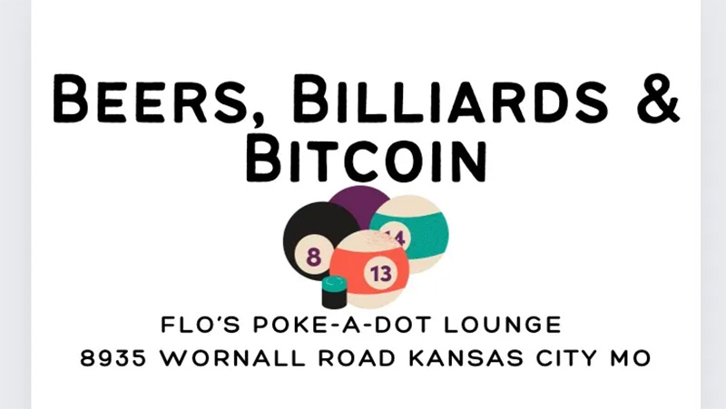 Kansas City Bitcoin Meetup Beers Billiards Bitcoin