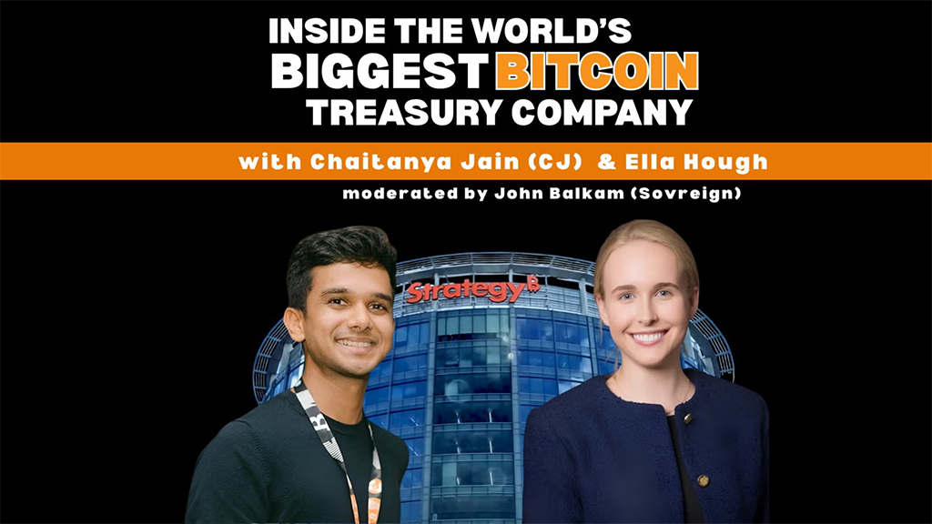 Life Inside the World's Biggest Bitcoin Treasury Company @ PubKey DC 1 Life Inside the World's Biggest Bitcoin Treasury Company @ PubKey DC