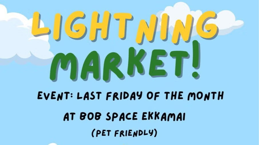 Lightning Free Market #2 at BOB Space