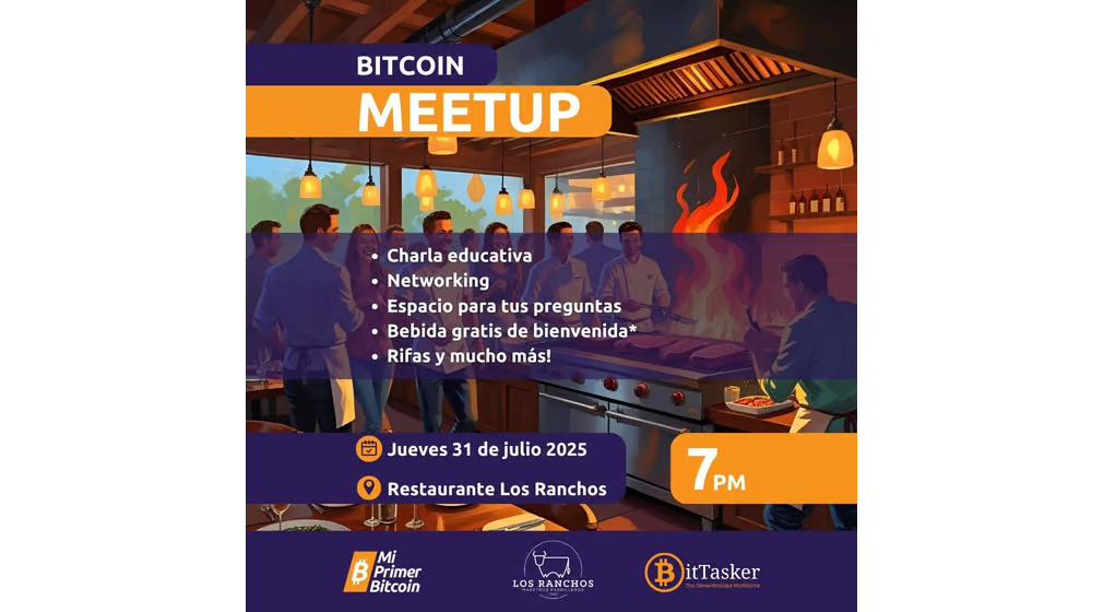 Mi Primer Bitcoin Meetup @ Restaurante Los Ranchos