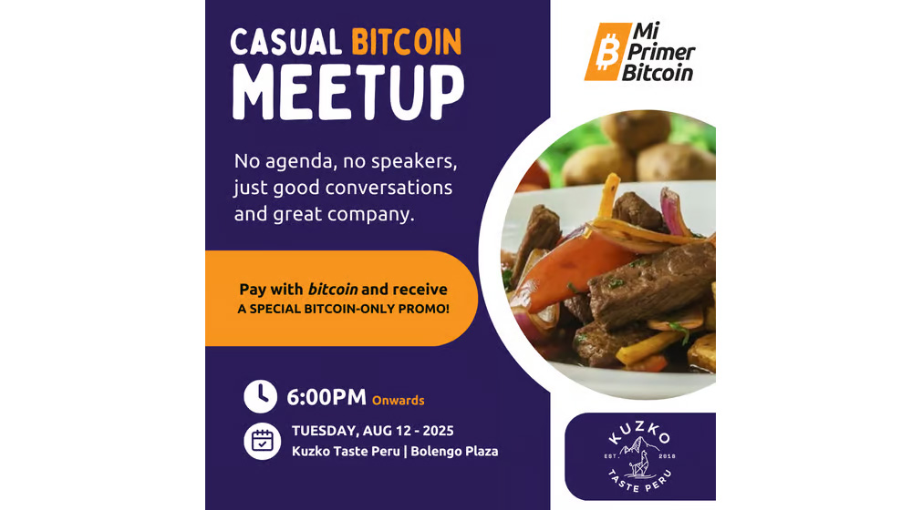 Mi Primer Casual Bitcoin Meetup