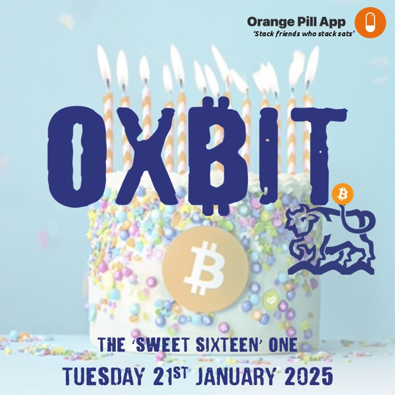 Ox₿it Meetup - The ‘Sweet Sixteen’ One