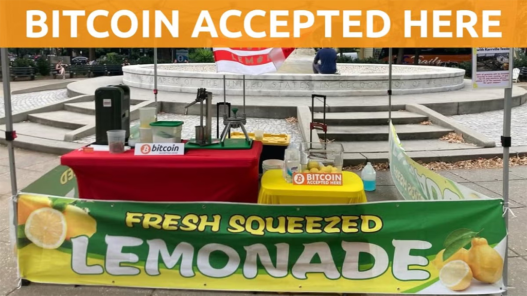 Pay with Bitcoin at District Lemonade in Dupont Circle