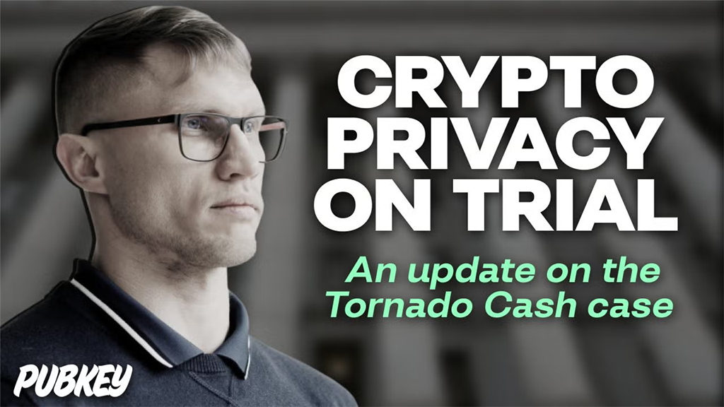 PubKey Bitcoin Meetup - Crypto Privacy on Trial: An Update on the Tornado Cash Case 1 PubKey Bitcoin Meetup - Crypto Privacy on Trial: An Update on the Tornado Cash Case