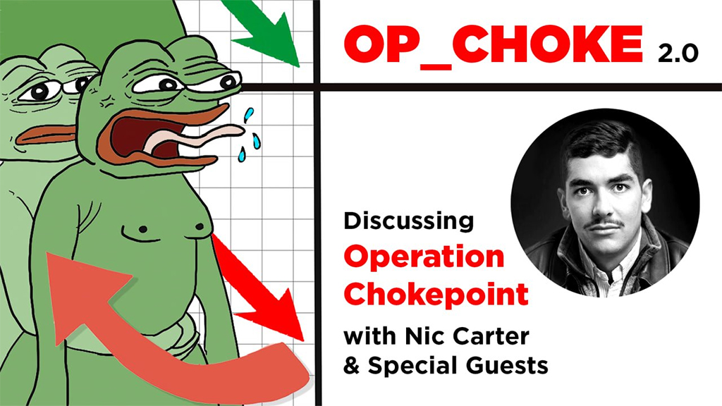 PubKey Bitcoin Meetup - OP_CHOKE 2.0: Discussing Operation Chokepoint with Nic Carter & Special Guests