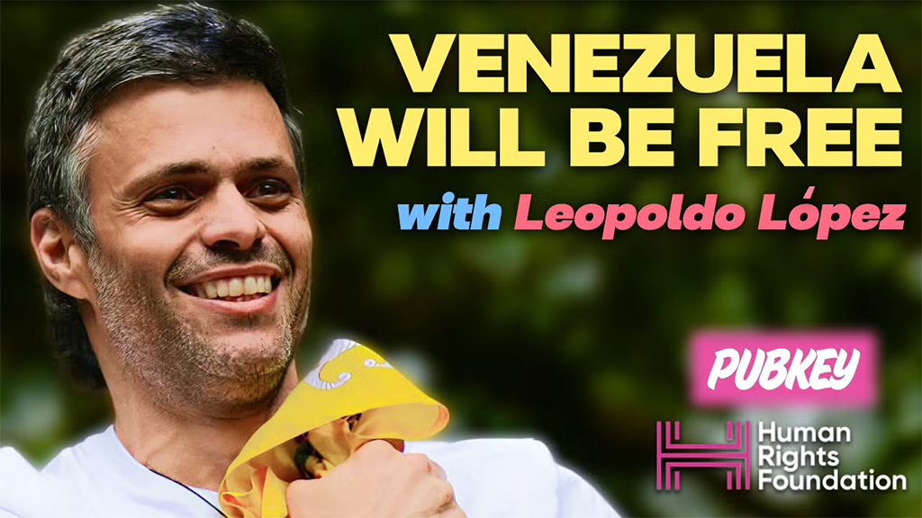 PubKey Bitcoin Meetup Special Event: A Talk with HRF & Leopoldo Lopez 1 PubKey Bitcoin Meetup Special Event: A Talk with HRF & Leopoldo Lopez
