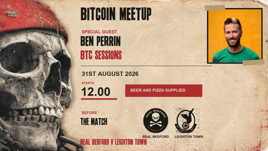 Real Bedford v Leighton Town + Bitcoin Meetup with BTC Sessions
