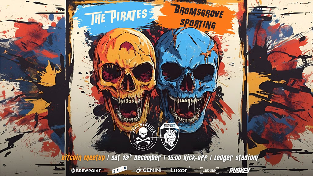 Real Bedford v Bromsgrove Sporting + Bitcoin Meetup 1 Real Bedford v Bromsgrove Sporting + Bitcoin Meetup