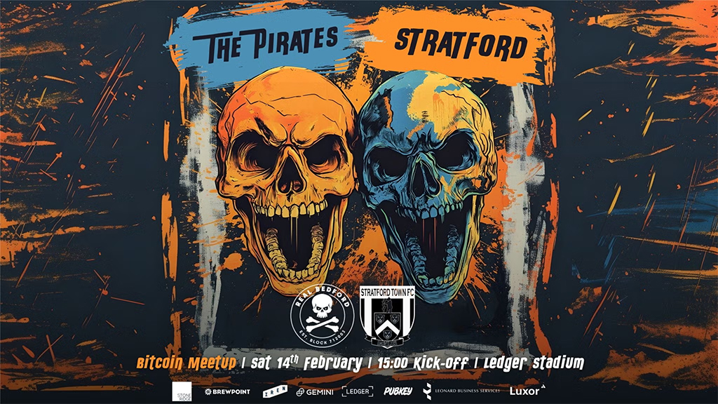 Real Bedford v Stratford Town + Bitcoin Meetup
