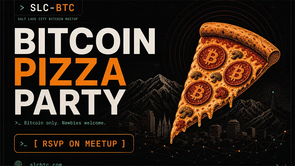 Salt Lake Bitcoin Pizza Day