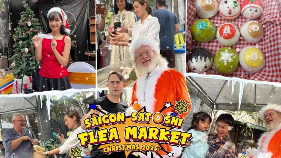 Satoshi Flea Market Saigon - Christmas Edition 2025