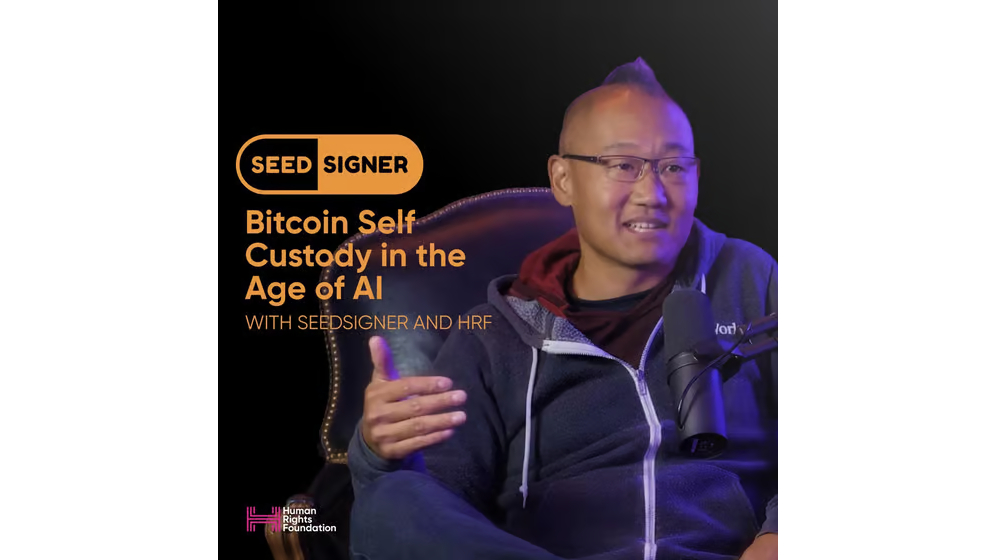 Bitcoin Self Custody in the Age of AI w/ SeedSigner & HRF @ PubKey NYC 1 Bitcoin Self Custody in the Age of AI w/ SeedSigner & HRF @ PubKey NYC