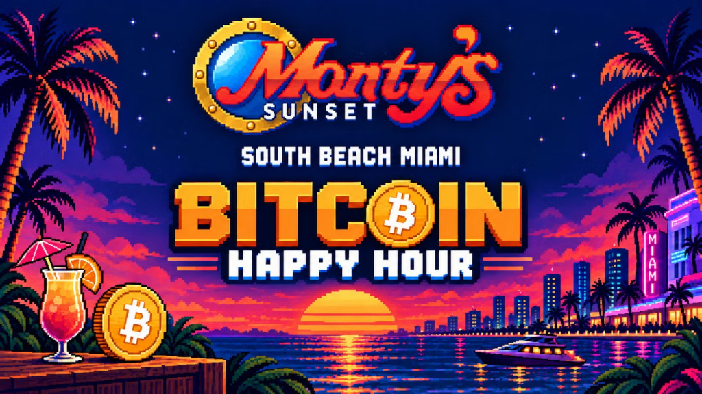 South Beach Miami Bitcoin Happy Hour @ Monty's