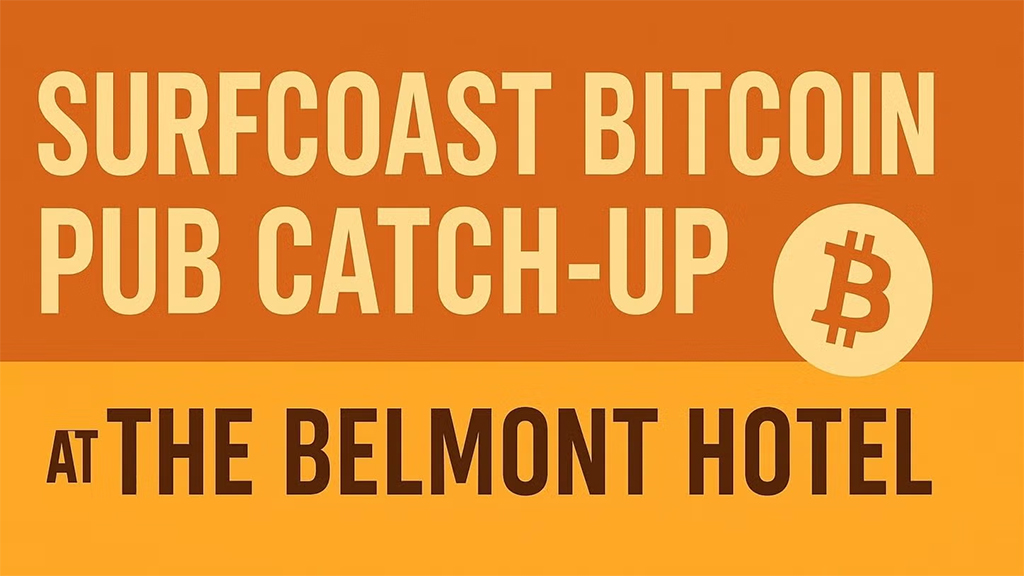 Surfcoast Bitcoin Pub Catch-Up @ The Belmont Hotel 1 Surfcoast Bitcoin Pub Catch-Up @ The Belmont Hotel