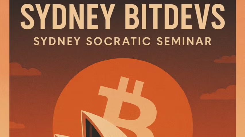 Sydney BitDevs Meetup 1 Sydney BitDevs Meetup