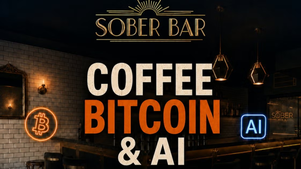 Tampa Bay Bitcoin Coffee, Bitcoin & AI: Work From "Home" Wednesday at Sober Bar