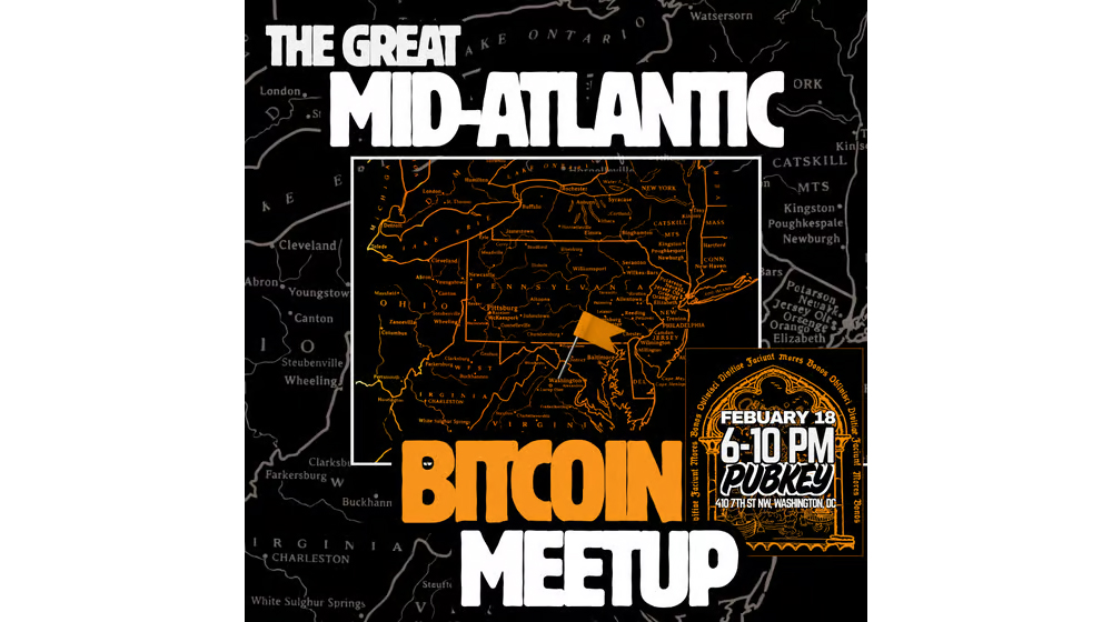 The Great Mid-Atlantic Bitcoin Meetup