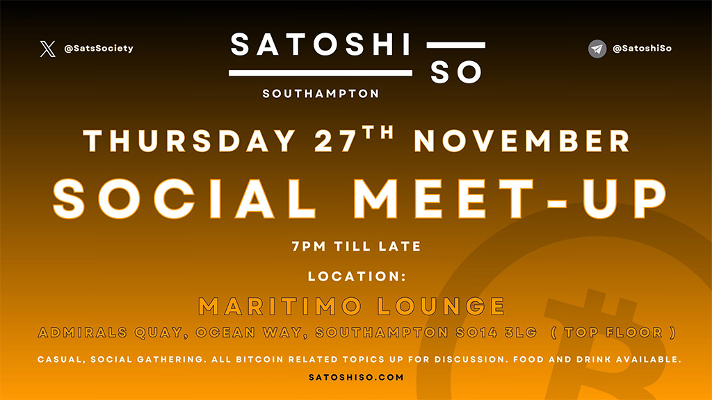 The Satoshi Society Meetup