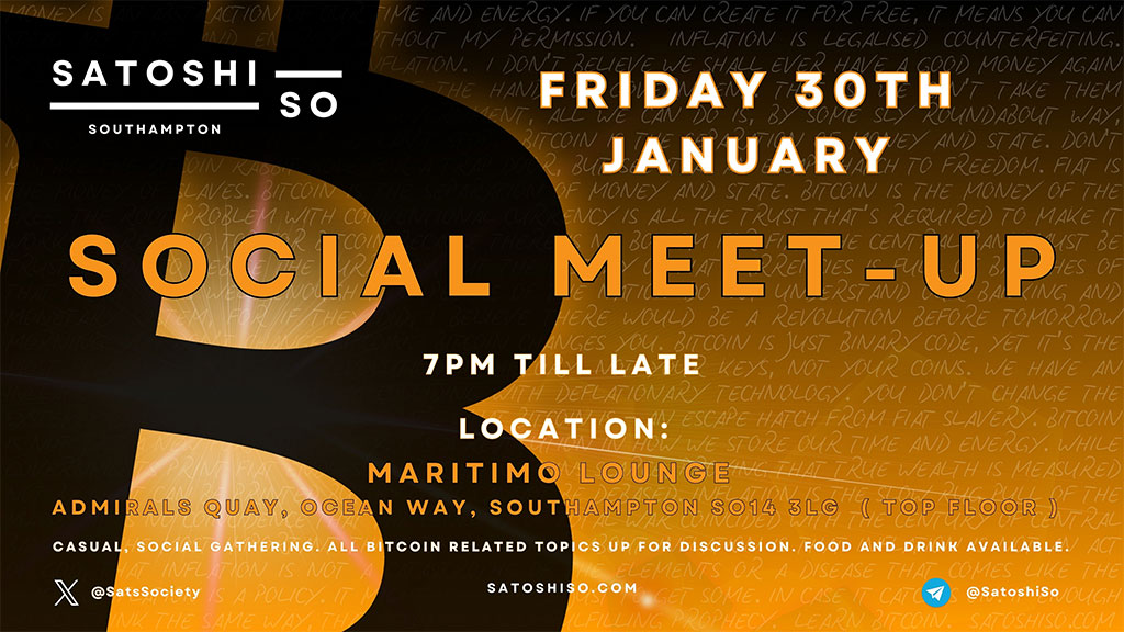 The Satoshi Society Meetup