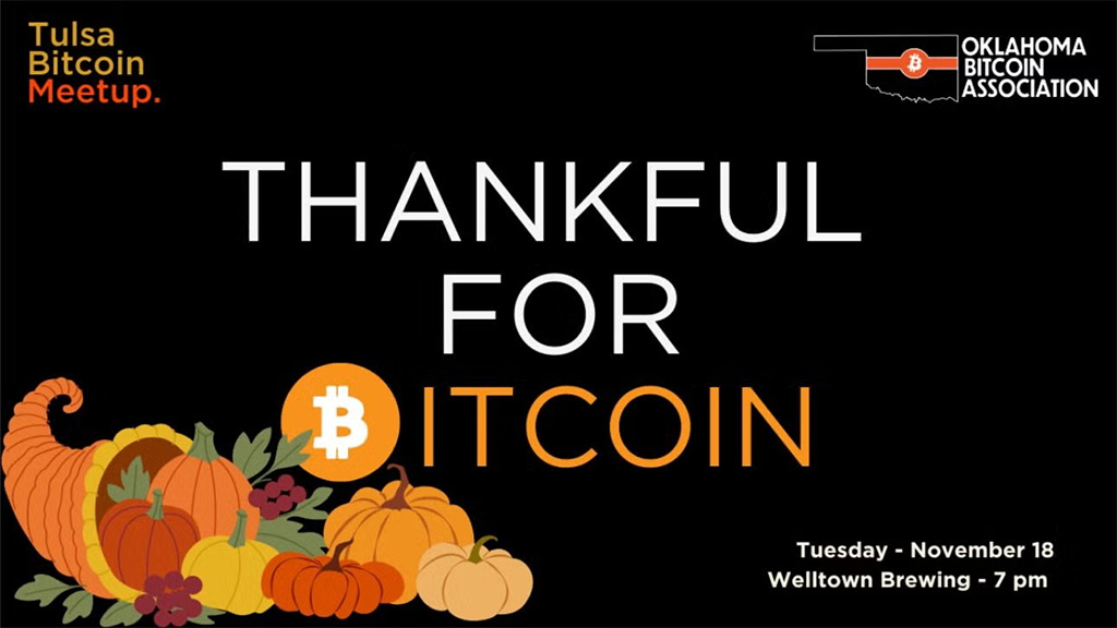 Tulsa Bitcoin Meetup - Bitcoins-Giving