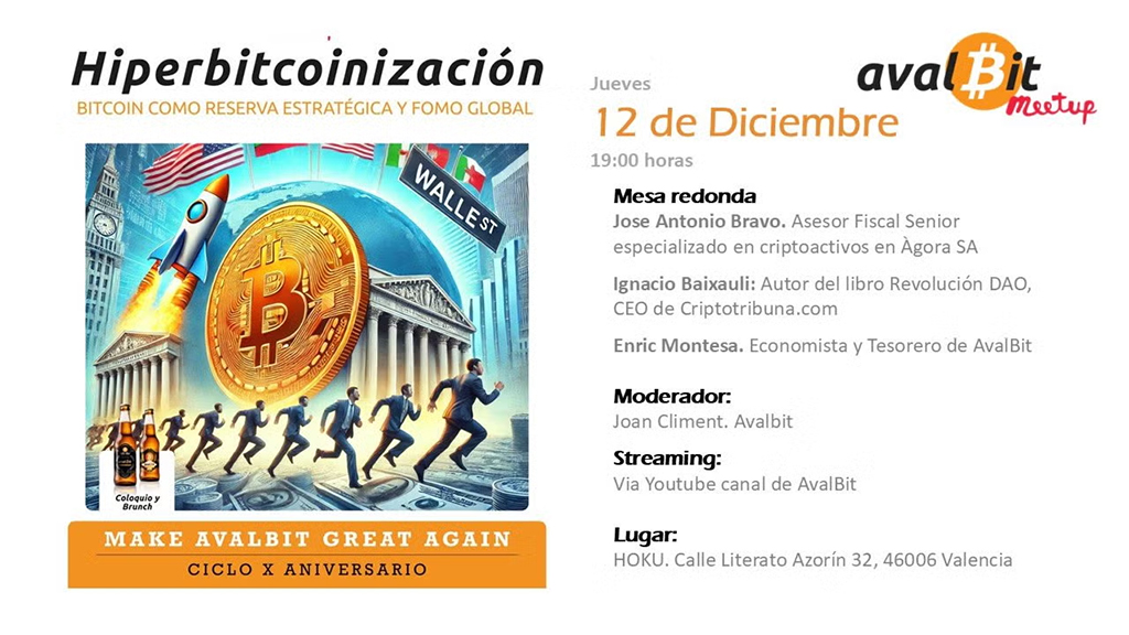 Valencia Bitcoin - HIPERBITCOINICIACIÓN