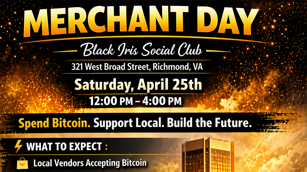 Virginia Blockchain Council – Bitcoin Merchant Day! 