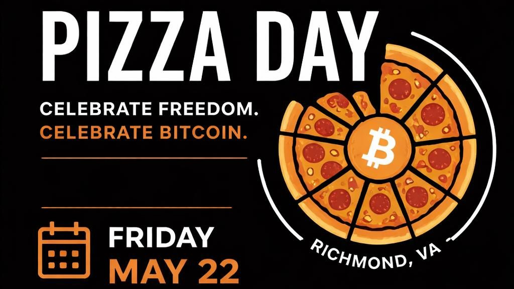 Virginia Blockchain Council – Bitcoin Pizza Day