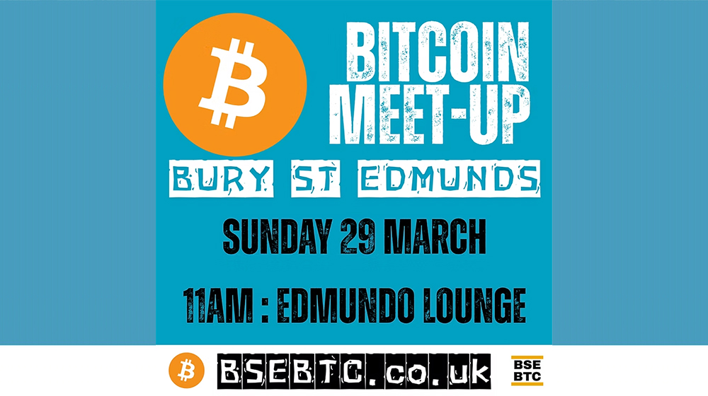 Bury St Edmunds Bitcoiners Meetup 1 Bury St Edmunds Bitcoiners Meetup